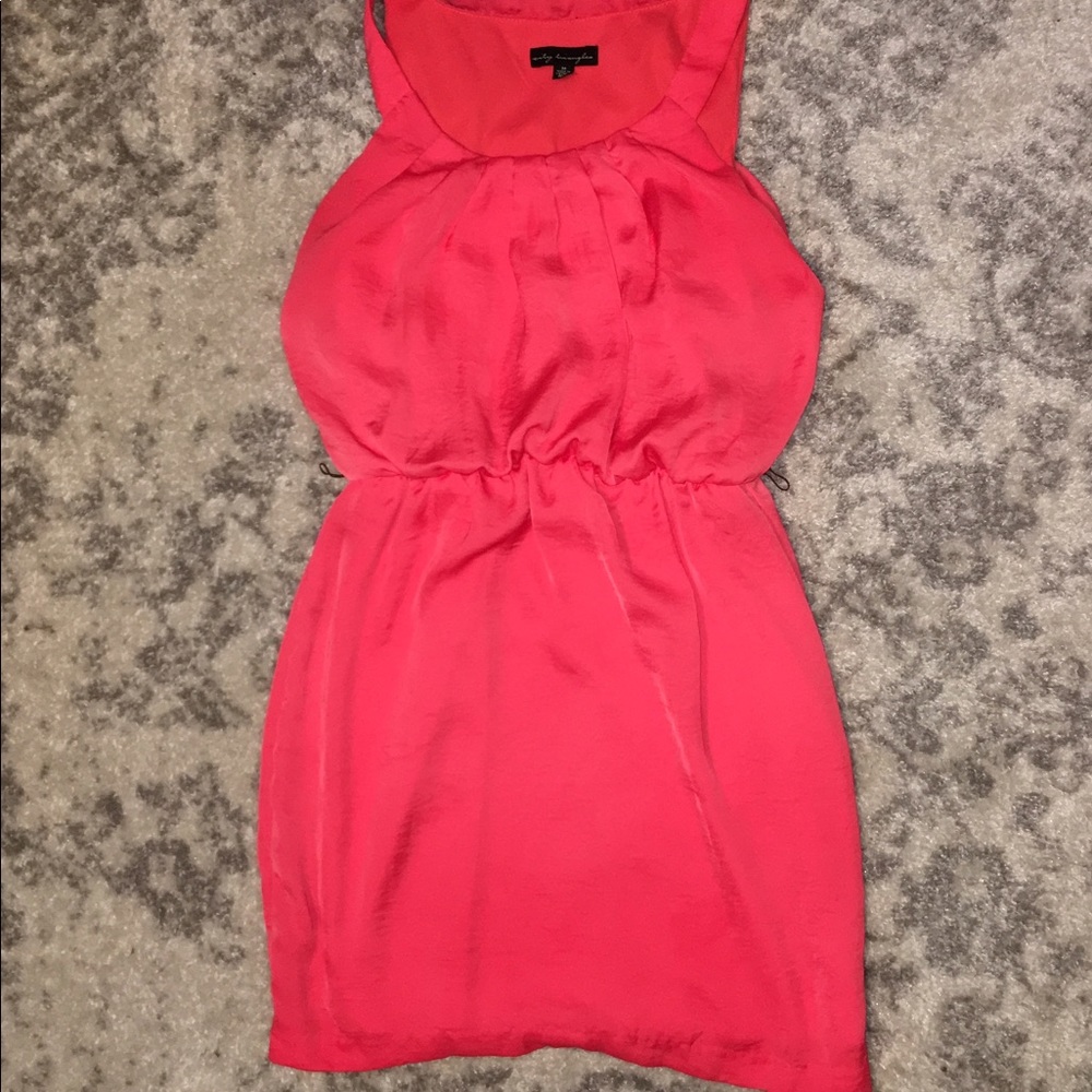 Short Coral Dress